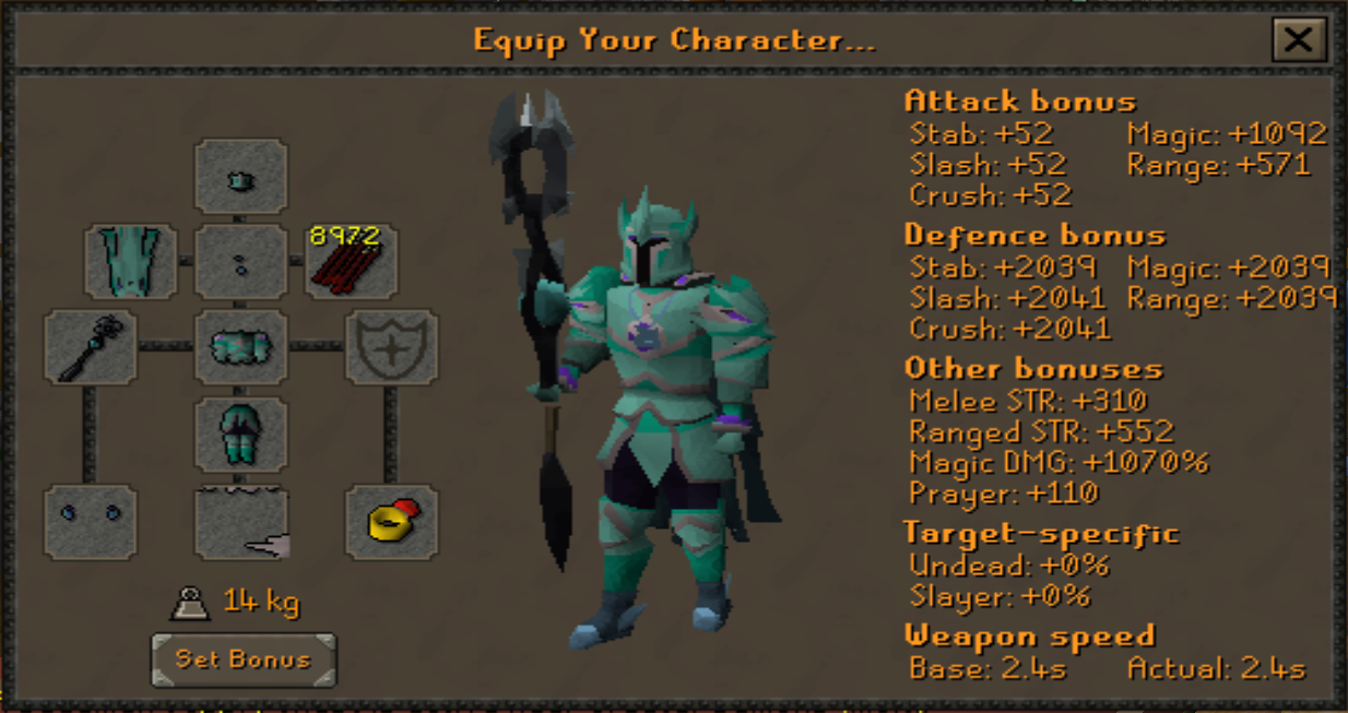 BIS Magic — Hueycoatl Staff